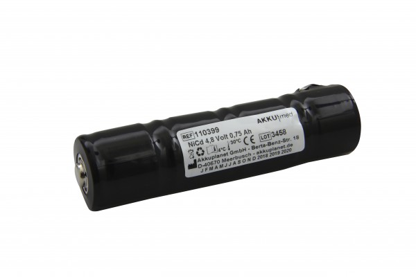 Batterie NC pour ophtalmoscope Mentor 22-4501, 22-4505