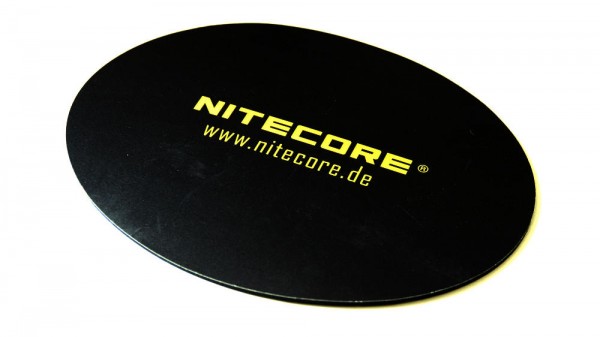 Tapis de souris Nitecore - ovale avec lettrage Nitecore