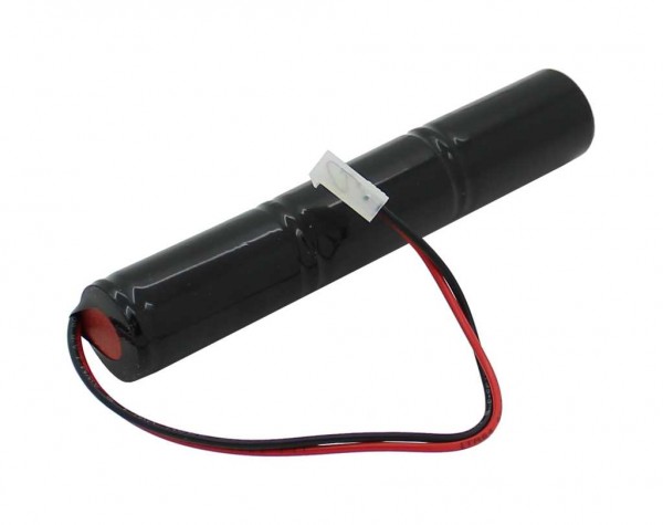 Batterie d'éclairage de secours NiCd 3.6V 1800mAh L1x3 Sub-C avec câble et prise pour Beghelli 415.067.101
