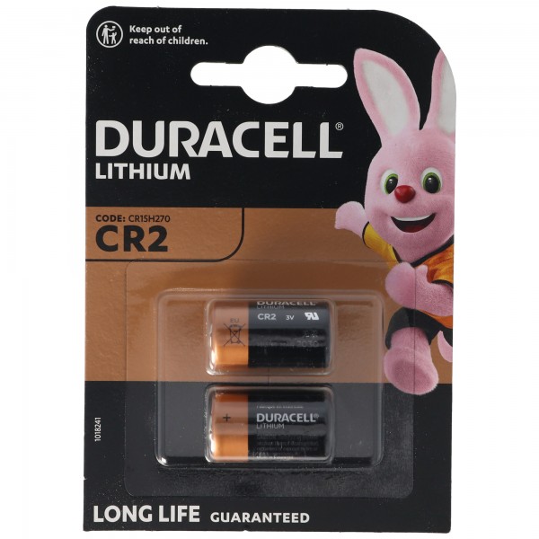 Duracell Photobattery CR2 Ultra Lithium 3Vmax. 850mAh sous double blister, CR15H270