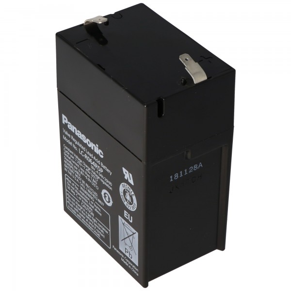 Panasonic LC-R064R5P batterie 6 volts, 4,5 Ah LC-R064R2P