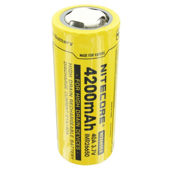 Nitecore 26650IMR Batterie Li-Ion - 4200mAh / 40A