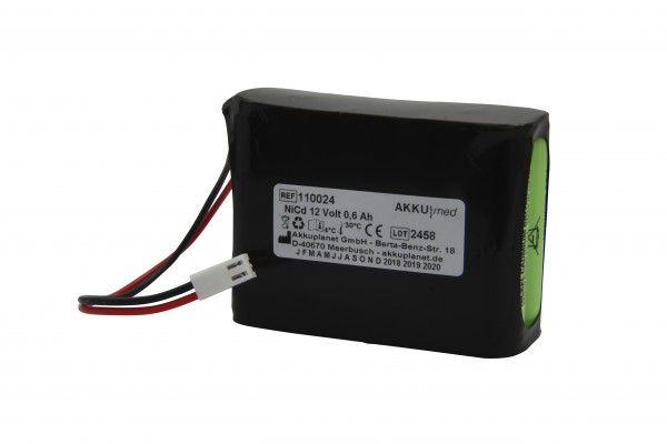 Batterie NC adaptée à Fresenius Vial (MCM) P200 / VP1000 conforme CE