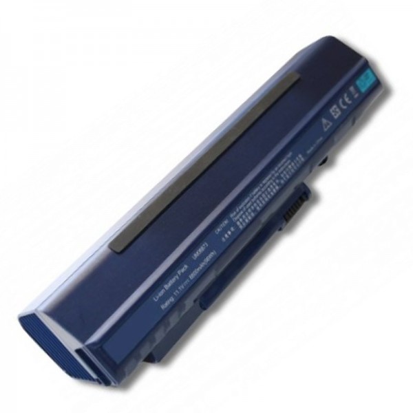 AccuCell batterie adaptée pour Acer Aspire One 8800mAh noir ou bleu foncé