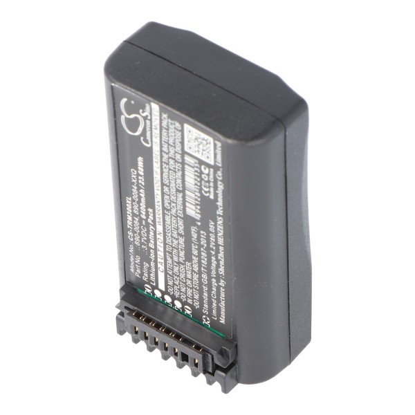 Batterie pour Trimble TS635, TS662, TS862, Li-ion, 3.7V, 6400mAh, 23.7Wh