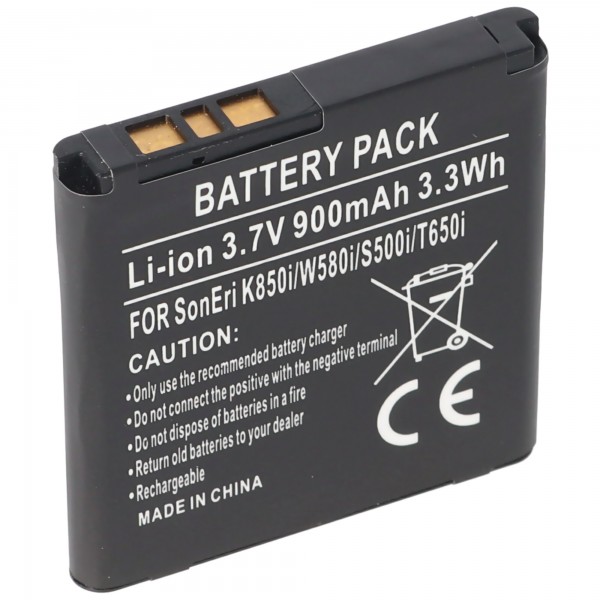 Batterie compatible avec la batterie Sony Ericsson BST-38