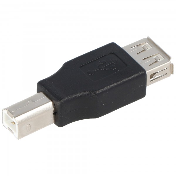 Adaptateur USB 2.0 haut débit avec A femelle à mâle B