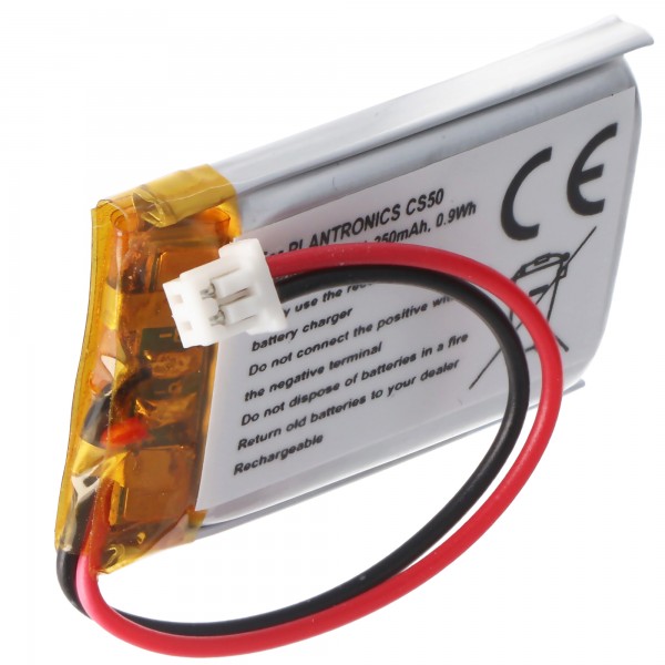Batterie compatible pour Plantronics CS50, CS55, CS60, CS65, CS351N