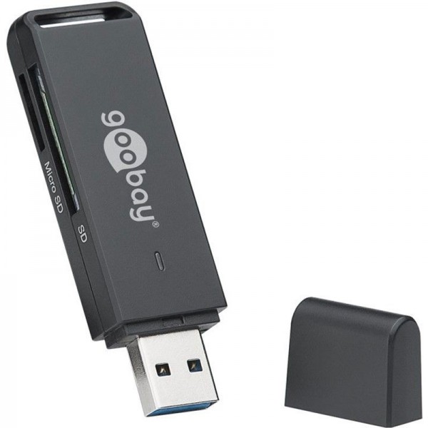 Lecteur de carte USB 3.0 pour lire les formats de cartes mémoire Micro SD et SD