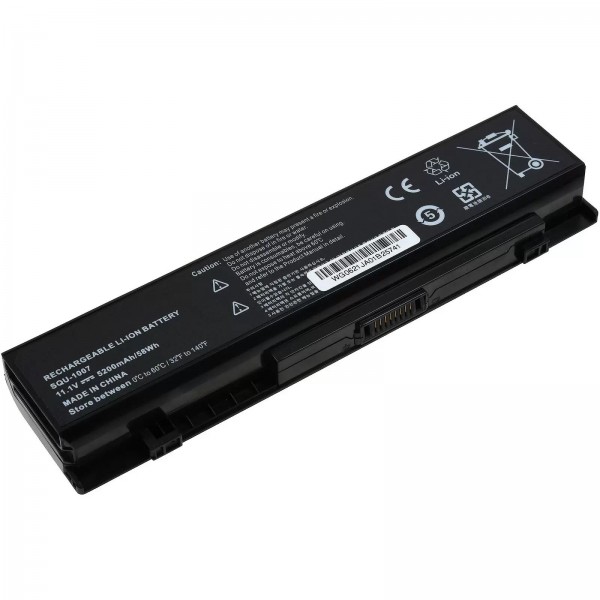 Batterie pour ordinateur portable LG Aurora Onote S430, Xnote S530, type SQU-1007 et autres - 11,1V - 5200 mAh