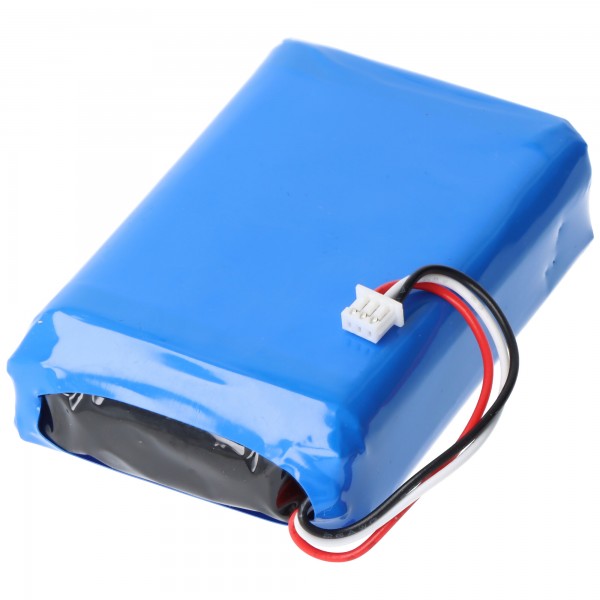 Batterie de remplacement pour batterie du système d'alarme ABUS FUBT50000 - 2500mAh 7,4V Li-Polymère