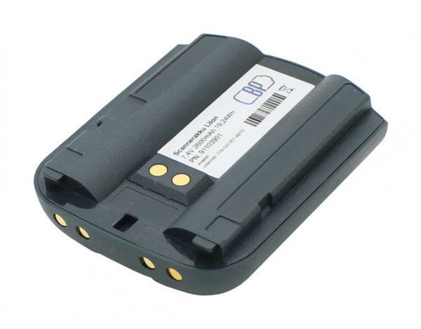 La batterie du scanner LiIon 7.4V 2600mAh remplace Intermec 318-020-001 AB1G