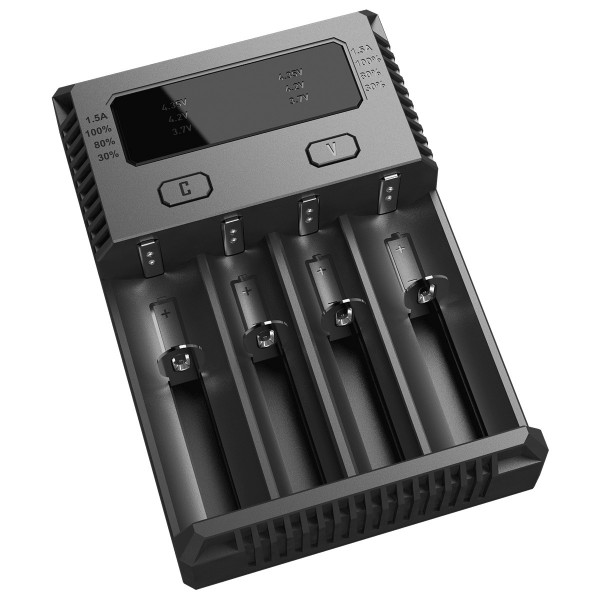 Nitecore chargeur Intellicharge NEW i4 avec 4 emplacements de charge NC-i4