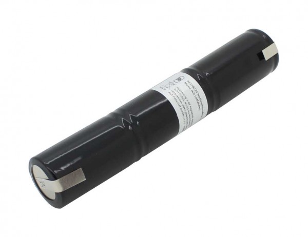 Batterie d'éclairage de secours NiCd 3.6V 4500mAh L1x3 Mono D avec cosses à souder