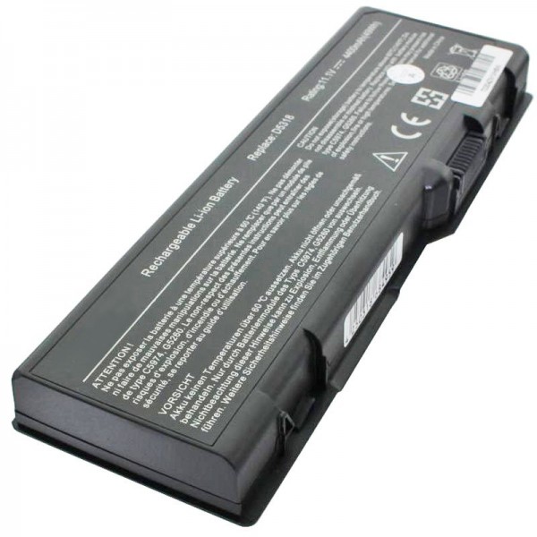 AccuCell batterie convient pour Dell Inspiron 6000 batterie, 11,1 Volt 7800mAh