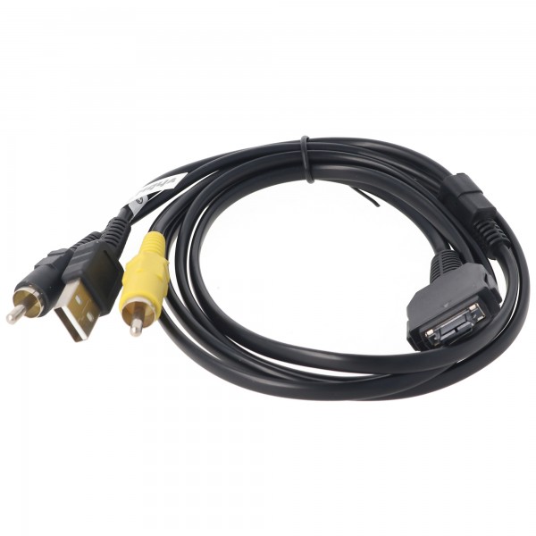 Câble de connexion USB / AV adapté à Sony Cyber-Shot, remplace VMC-MD1