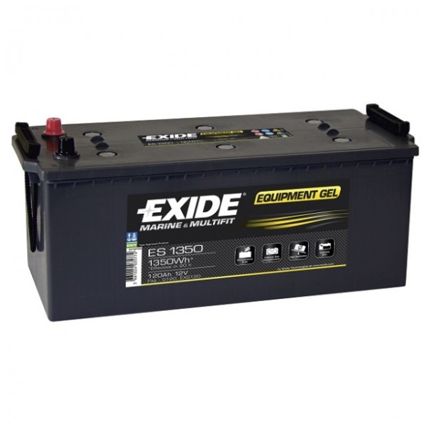 Batterie au plomb 12V (120000mAh) au gel ES 1350 (G120) d'Exide Equipment
