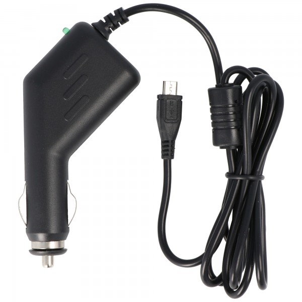 Câble de chargeur de voiture Micro USB avec antenne TMC, courant de charge de 2 A