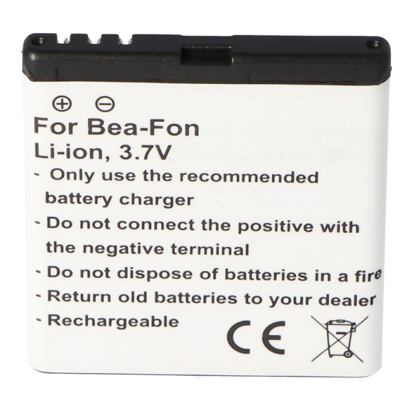 Batterie pour Bea-Fon SL652A, SL652AF, SL660, SL670