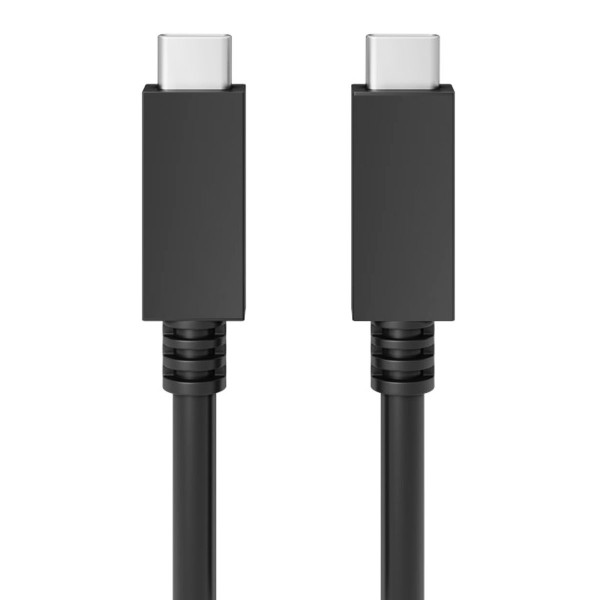 Câble de charge et de synchronisation USB-C PD jusqu'à 100 W, noir