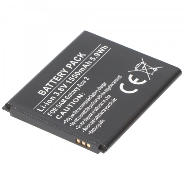 Batterie AccuCell pour Samsung Galaxy Ace 2, GT-I8160