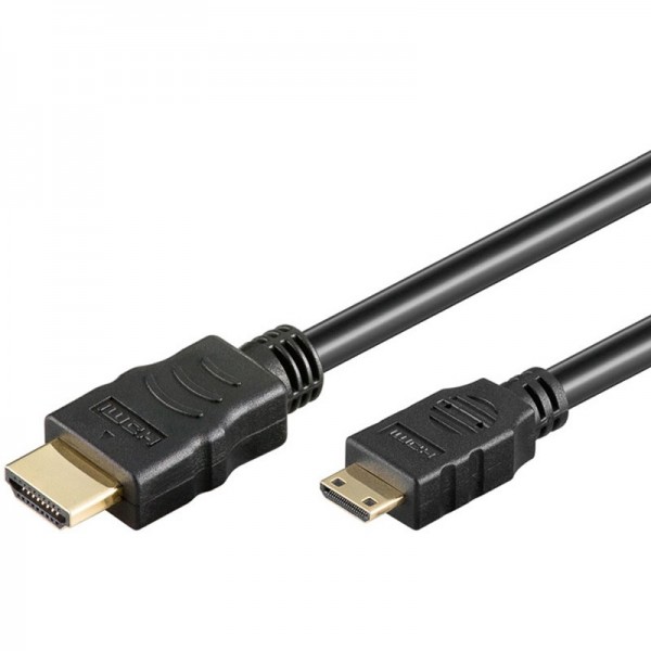 HDMI haute vitesse avec Ethernet 1,5 mètre HDMI ™ Un mâle vers HDMI ™ C mâle Mini