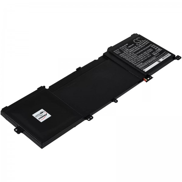 Batterie pour ordinateur portable Asus Zenbook UX501VW-FY062T, UX501VW-F145T, type C32N1523 - 11,4V - 8200 mAh