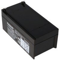 Batterie Panasonic LC-R123R4PG 12 V 3,4Ah avec port Faston F1, contacts à fiche 4,8 mm