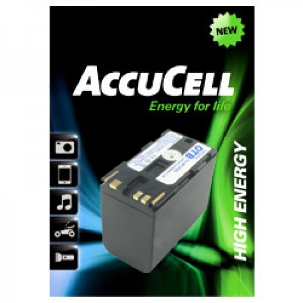 Batterie AccuCell pour Canon BP-945, BP-950, BP-950G, BP-970, BP-970G