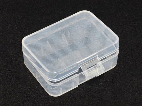 Boîte en plastique Keeppower D2 pour 2x 18500 ou 2x 18350 transparent