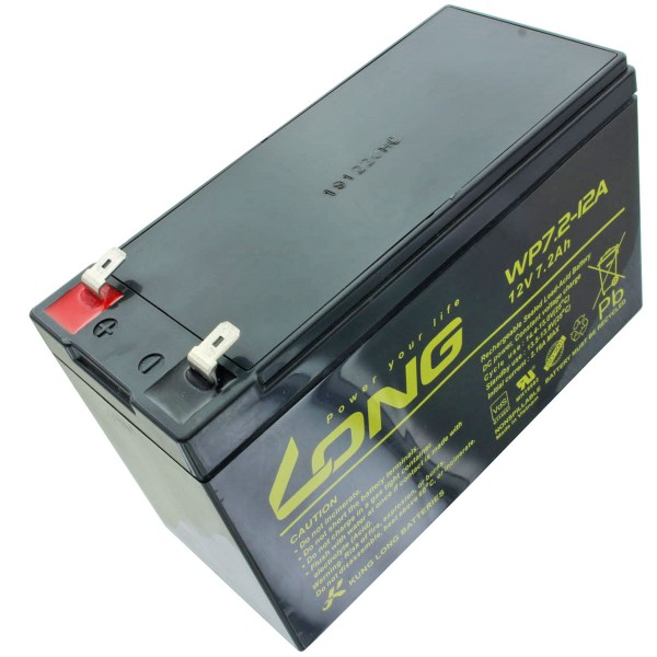 Batterie rechargeable APC RBC17 RBC2 en réplique de la batterie AccuCell avec 12 volts et 7,2 Ah